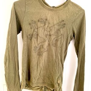 GSUS faded green top